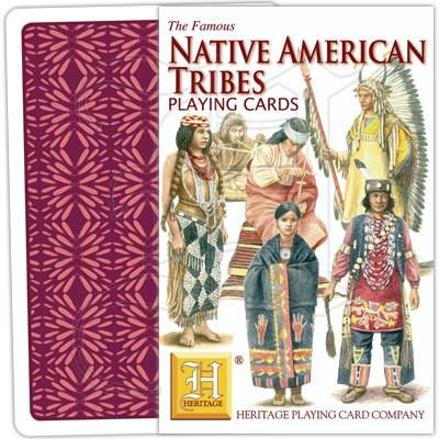 The Famous Native American Tribes Playing Cards